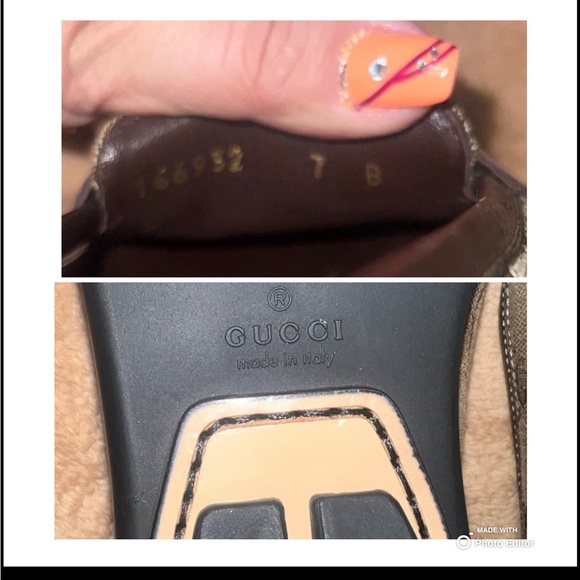 ♥️🥳♥️ BUNDLE- Gucci shoulder bag and Gucci shoes ( 7B ) - Picture 13 of 16